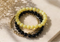 Neon Noir Stack Bracelet Set