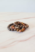 Bumblebee & Onyx Beaded Bracelet