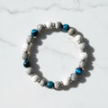 Quartz & Labradorite Gemstone Bracelet