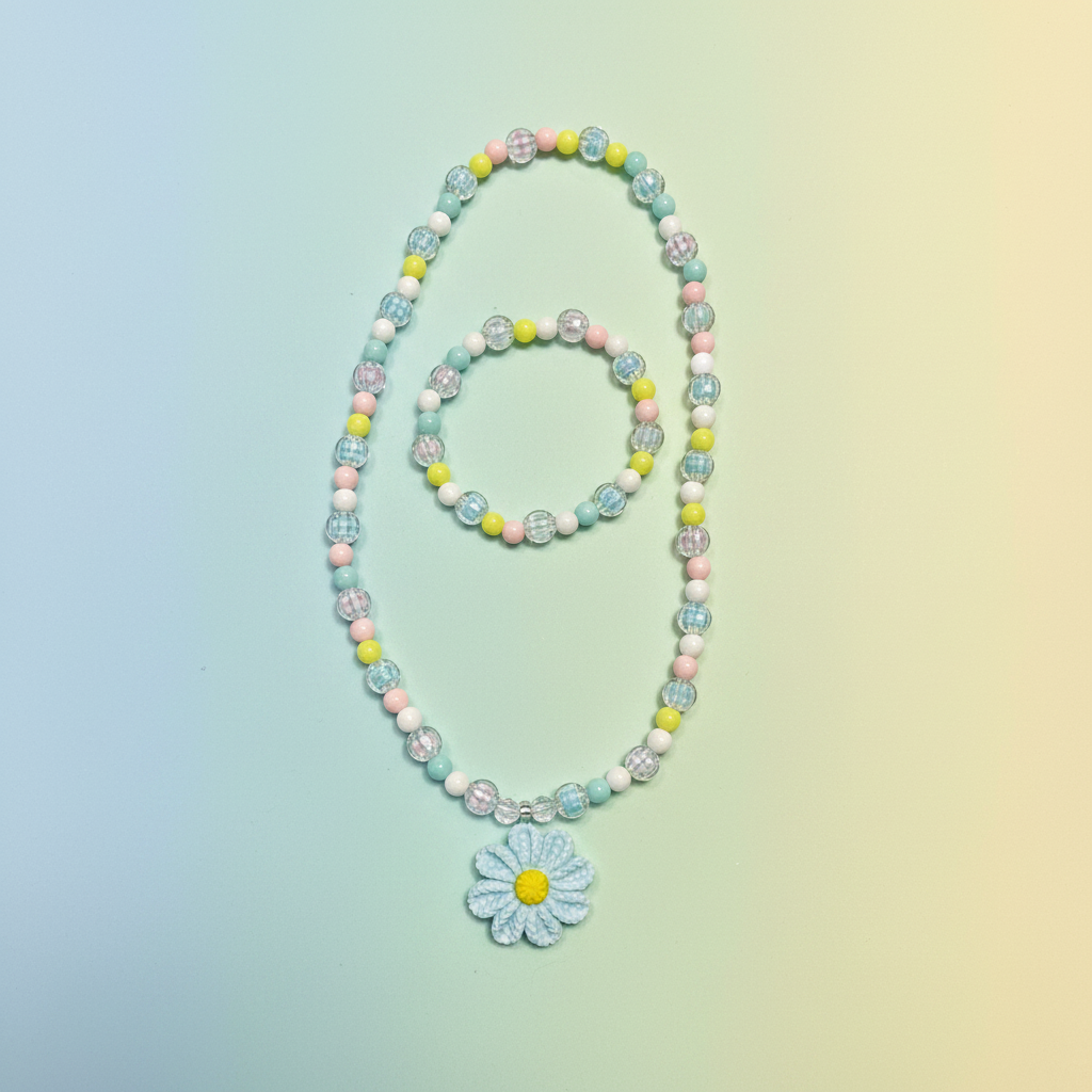 Blue Daisy Pastel Set