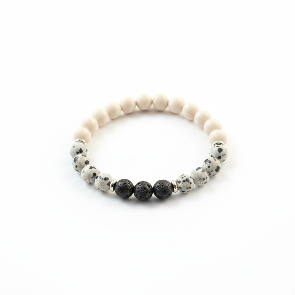 Bracelet on white background