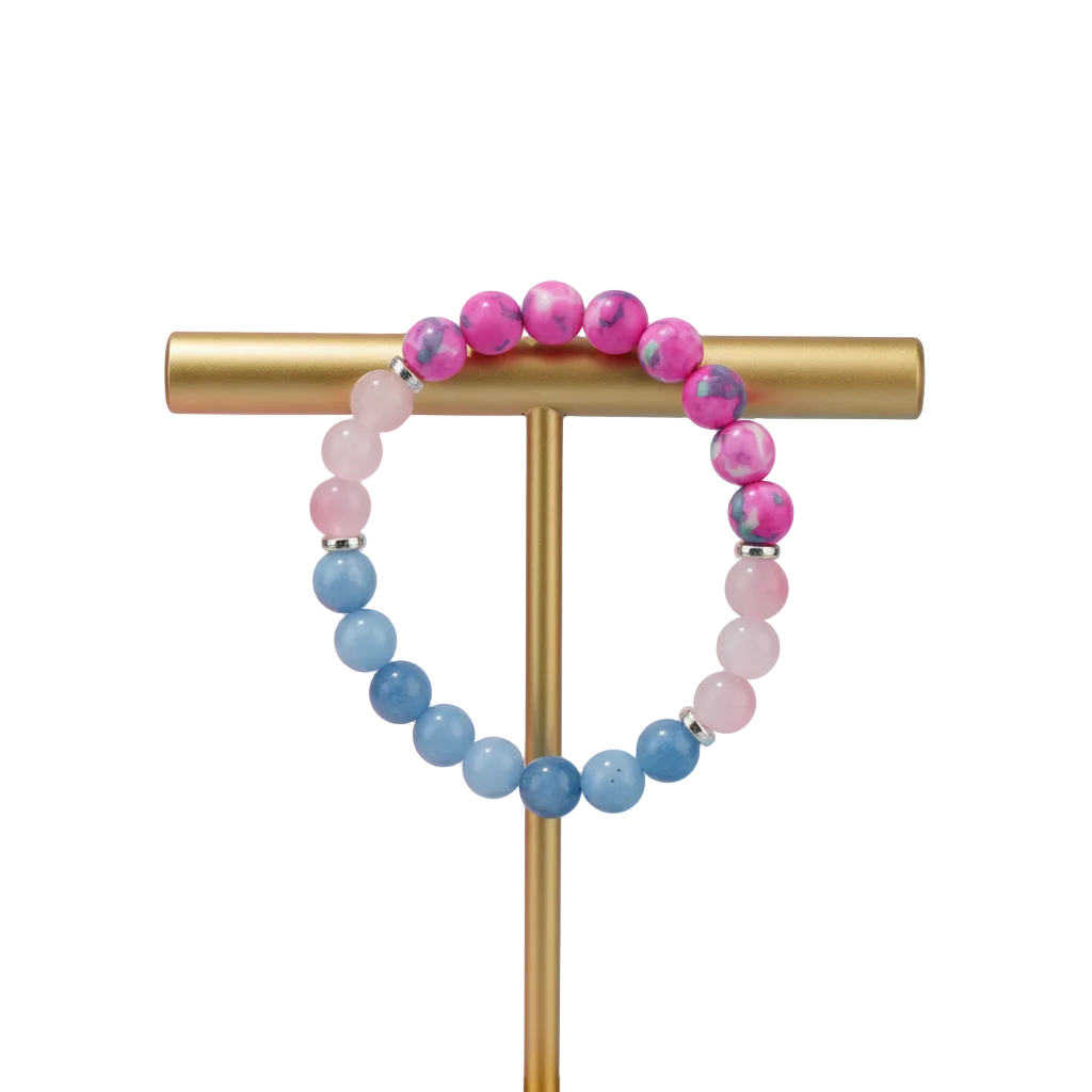 Cotton Candy Tri-Color Bracelet