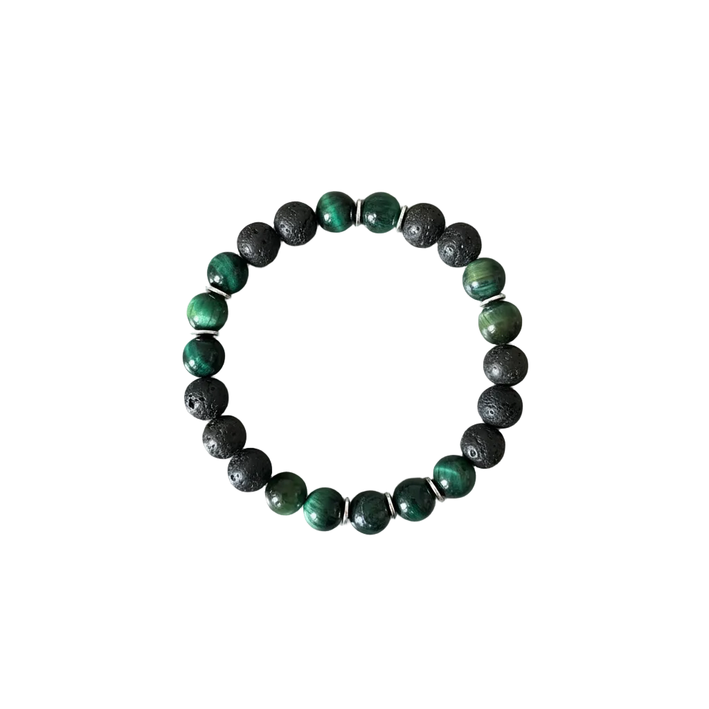 Emerald Agate Flat Lay