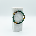 Green Crackle & Tiger Eye – Stand