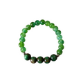 Green Tiger Eye Lava Rock Flat Lay
