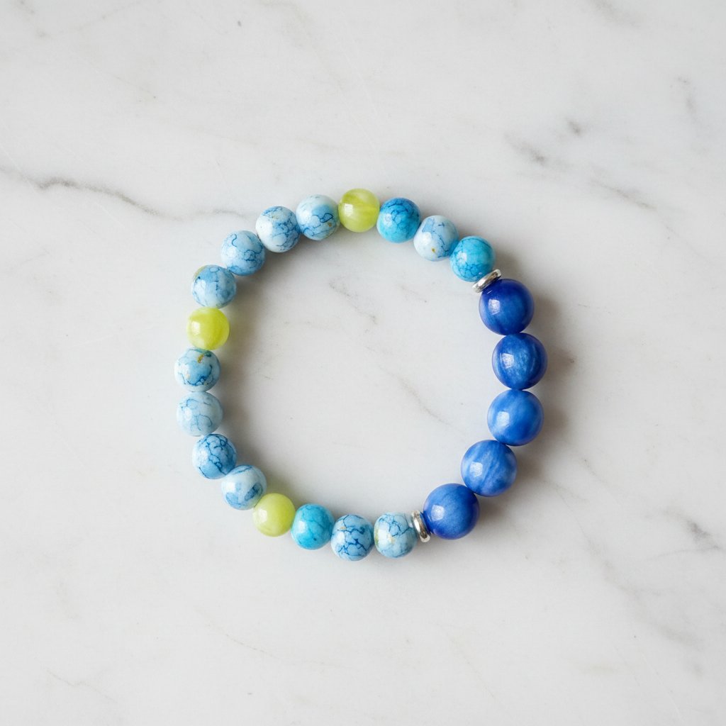 Ocean Tide Bracelet - White Background