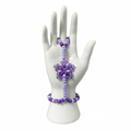 Purple Hand Chain Bracelet