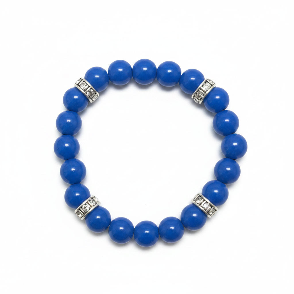 Royal Blue Jade Bracelet