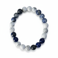 Sodalite & White Howlite Bracelet