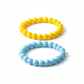 Blue & Yellow Bracelet Set